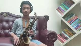 Kangen - Dewa 19 cover saxophone | Kepin Leon 12 years old