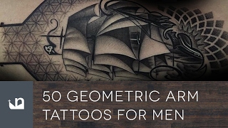 50 Geometric Arm Tattoos For Men