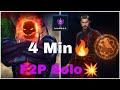 F2P Doctor Strange solo GBR Dormammu in just 4mins 🔥 Marvel Future Fight.