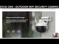 ezviz c8w budget tilt and zoom outdoor security ai camera app controlled waterproof