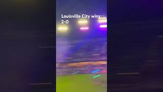 Louisville City Wins 2-0