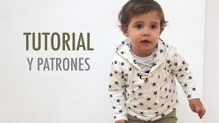 DIY Costura: Cómo hacer sudadera con capucha para niños (patrones gratis)