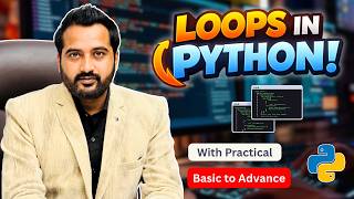 Loops in Python Explained: For Loop with Examples | Python for Beginners | Python Full Course