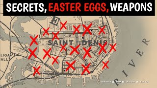 28 Secrets, Easter Eggs, Unique Gear & Weapons In Saint Denis - RDR2