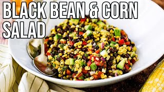 Easy Black Bean and Corn Salad