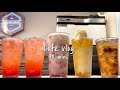 (Eng)❤️🥤Cafe vlog collection of 40minutes🥤❤️/ 40mins cafe vlog