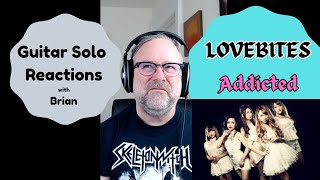 GUITAR SOLO REACTIONS ~ LOVEBITES ~ Addicted