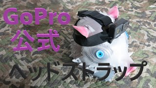 GoPro純正アクセサリ　ヘッドストラップ＆クリップを買ったよ。