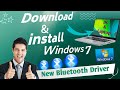Download & install Bluetooth Driver For windows 7 (32 & 64 Bit) 🔥🔥