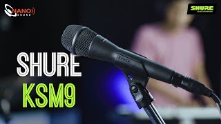 មីក្រូហ្វូន SHURE KSM9 - គុណភាពសំឡេងស្រូបច្បាស់ល្អ សម្រាប់ Studio Recording ឬ Live Performance