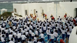 ゆんぬエイサー：兵庫県立小野高等学校修学旅行イベント