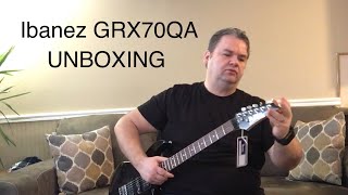 UNBOXING Ibanez Guitar GRX70QA Interstate Cascio Music