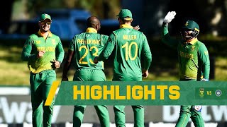 Proteas vs India | 1st BetWay ODI Highlights | Boland Park | 19 January