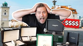 Securing $1,000,000 Worth of Luxury Watches