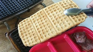 Ashtoons Vlog #438 (Waffle Making Fail - Attempted to Make Waffles - Stiff Waffles - Cooking Fail)