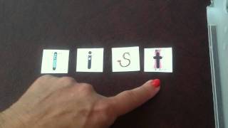 Final Double Consonant Blends - Tracking - Decoding (reading) with Lively Letters