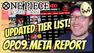 One Piece Card Game: Week 3! Updated Tier List! OP09 Meta Report and Power Ranking!