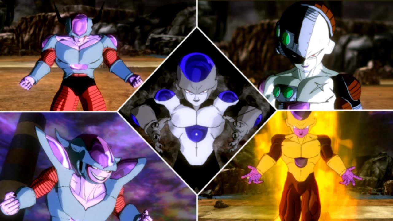 Frieza All Forms And Transformations - Dragon Ball Xenoverse 2 Mods ...