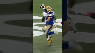 The most bizarre touchdown you’ll see today! #cfl #football #cflfootball