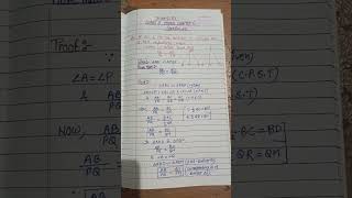 Class X Maths Ch - 6 Triangles Ex - 6.3 Solution of Que - 16##mathsviralshorts