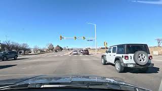 144th Avenue in Broomfield Colorado Headed West