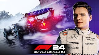 Our First WET Race on F1 24 - F1 24 Driver Career #3