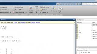 Getting Started with MATLAB R2012b