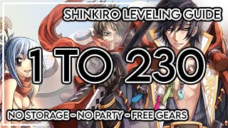 [Ragnarok Online] [SMRO Hellheim] Shinkiro Leveling Guide 1 to 230 @100x NO STORAGE