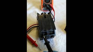 HOW TO TEST AN ELECTRICAL BREAKER WITH A KLEIN TOOLS MM300