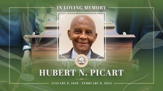 Celebrating The Life of Hubert N. Picart