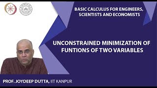 Unconstrained Minimization Of Funtions Of Two Variables