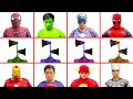 Superheroes And Color Team Siren Heads - Movie | GreenHero vs