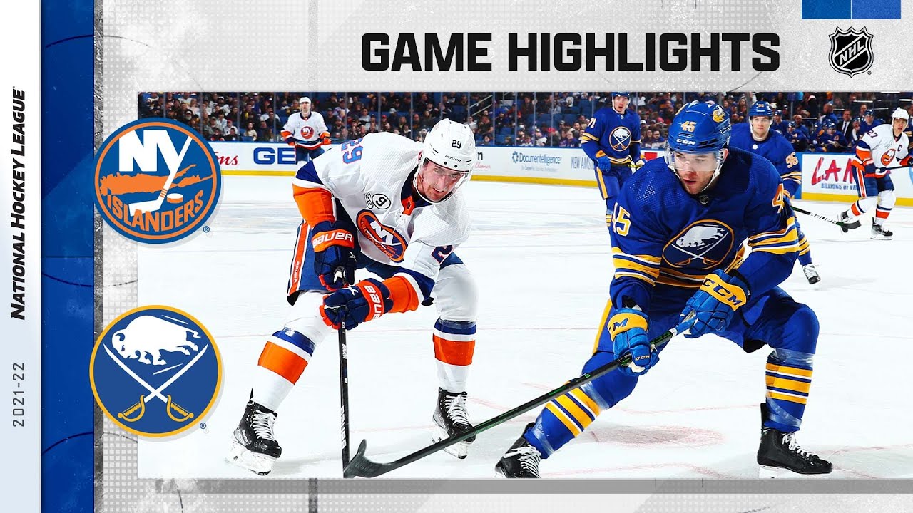 Islanders @ Sabres 4/23 L NHL Highlights 2022 - YouTube