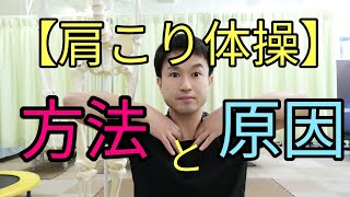 【肩こり体操】肩首こりの根本的な改善方法と原因について！枚方市 大黒整体整骨院