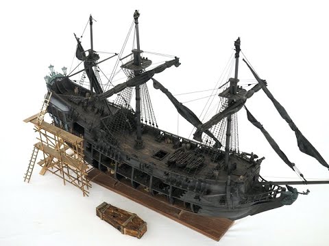 Building the black pearl ship model Building the black pearl ship model