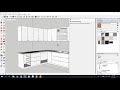 how to design kitchen cabinet manufacturing in 30 minutes sketchup dynamic