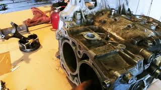 Ajuste Completo de Maquina Subaru WRX 2.5(Subaru engine rebuilt) Parte 1