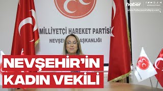 Nevşehir'in ilk kadın milletvekili Mhp'li Filiz Kılıç