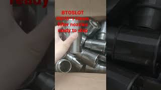 slot 0.25mm filter nozzle resdy to ship ,ise on self cleaning machine