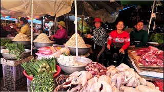 The Best View of the Countryside Market @Kampong Thom Province