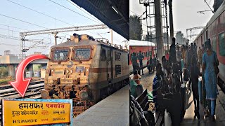 Pathankot to Jalandhar !! Train vlog!! jammu to hazursahib nanded express!! 12752 train