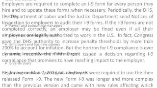 Form I-9 and E-Verify, getting and staying compliant