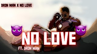 Tony Stark ft No love 😈🔥 Attitude status | Avengers | | Iron man attitude whatsapp status