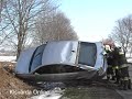 két autó az árokban a 49 es főúton mátészalka előtt car crash traffic accident