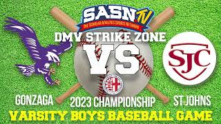 DMV Strike Zone  Gonzaga VS St Johns WCAC Championship Game Highlights