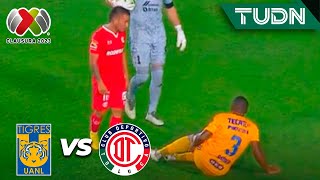 ¡ALERTA por SAMIR CAETANO! | Tigres 2-1 Toluca | CL2023 - 4tos | TUDN