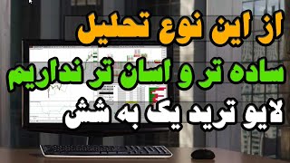 وای وای از این تحلیل ساده تر و اسان تر نداریم لایو ترید یک به شش