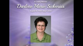Darlene Sickenius Memorial Service
