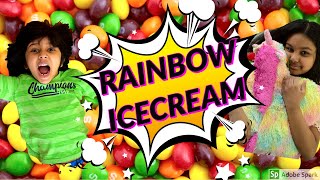 Rainbow Ice cream | എളുപ്പത്തിൽ ഒരു കിടിലൻ ഐസ്സ്‌ ക്രീം | പോപ്പിൻസ് ഐസ്‌ക്രീം |