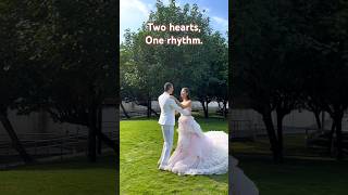 💕Two hearts, One rhythm. 🎶  #couple #relationship #wedding